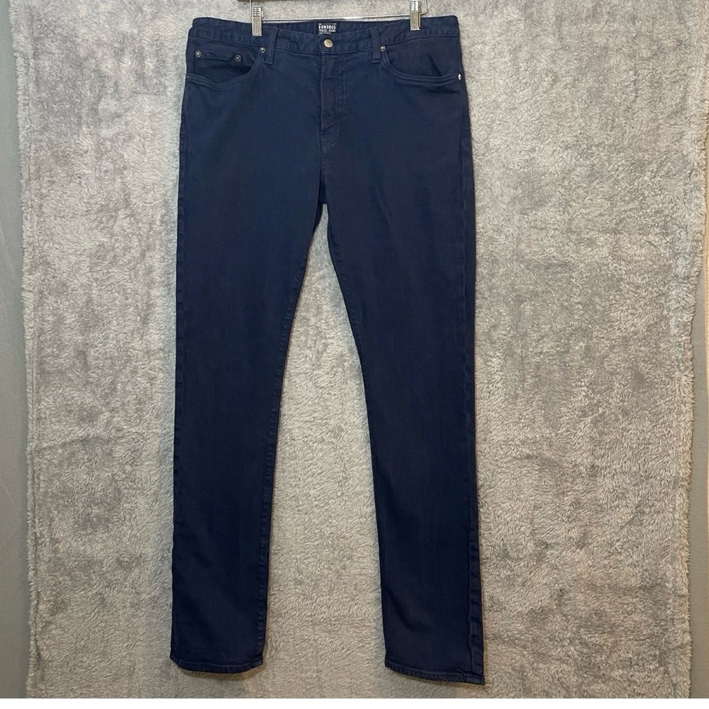 Bonobos Travel Jeans Men’s 36x36 Blue Slim Fit Stretch Made in USA